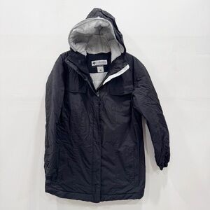 Columbia Vintage Winter Jacket Coat Hooded Black XL Women’s Outdoor Ski Snow